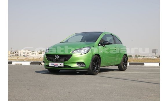 Buy Import Opel Corsa Green Car in Import - Dubai in Baa