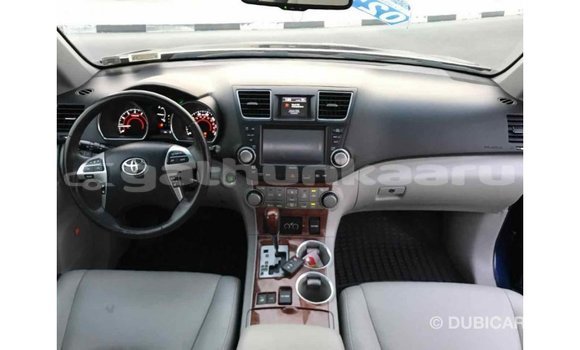Buy Import Toyota Highlander Blue Car in Import - Dubai in Baa Buy Import Toyota Highlander Blue Car in Import - Dubai in Baa
