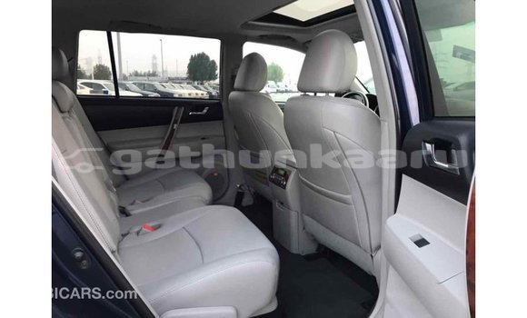 Buy Import Toyota Highlander Blue Car in Import - Dubai in Baa Buy Import Toyota Highlander Blue Car in Import - Dubai in Baa