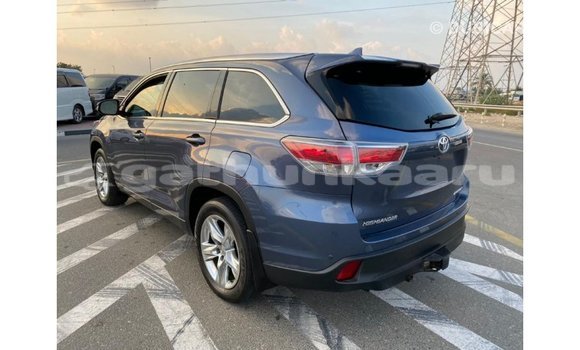 Buy Import Toyota Highlander Blue Car in Import - Dubai in Baa Buy Import Toyota Highlander Blue Car in Import - Dubai in Baa