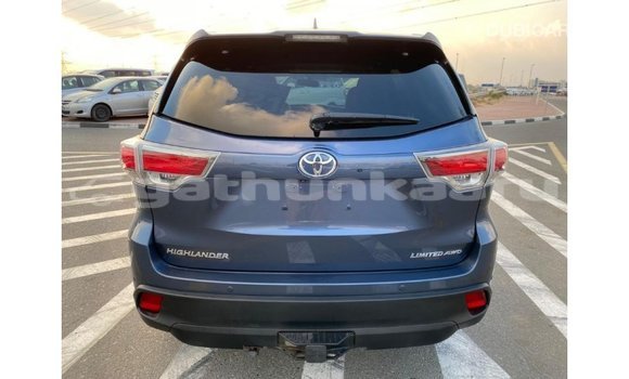 Buy Import Toyota Highlander Blue Car in Import - Dubai in Baa Buy Import Toyota Highlander Blue Car in Import - Dubai in Baa
