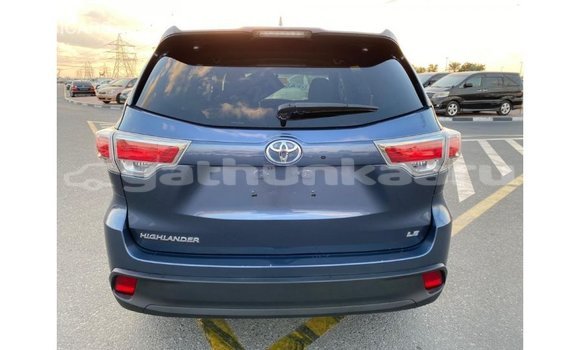 Buy Import Toyota Highlander Blue Car in Import - Dubai in Baa Buy Import Toyota Highlander Blue Car in Import - Dubai in Baa