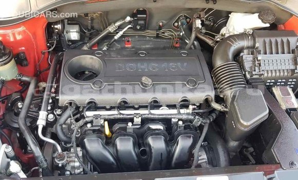 Buy Import Hyundai Santa Fe Red Car in Import - Dubai in Baa