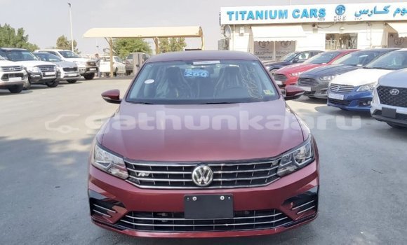 Buy Import Volkswagen Passat Red Car in Import - Dubai in Baa