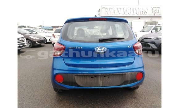 Buy Import Hyundai i10 Blue Car in Import - Dubai in Baa