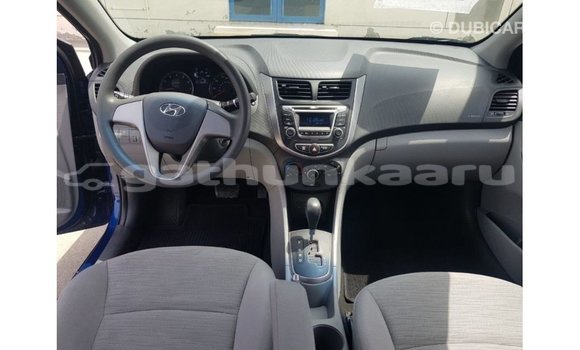 Buy Import Hyundai Accent Blue Car in Import - Dubai in Baa Buy Import Hyundai Accent Blue Car in Import - Dubai in Baa