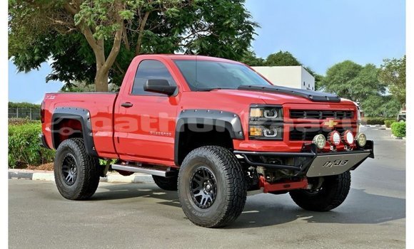 Buy Import Chevrolet Silverado Red Car in Import - Dubai in Baa