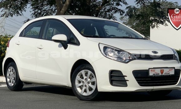 Buy Import Kia Rio White Car in Import - Dubai in Baa