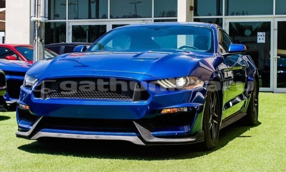 Buy Import Ford Mustang Blue Car in Import - Dubai in Baa