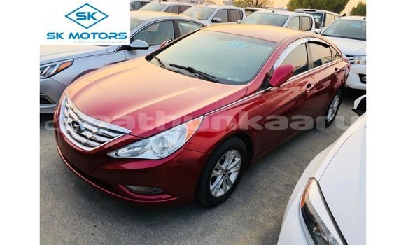 Buy Import Hyundai Sonata Red Car in Import - Dubai in Baa