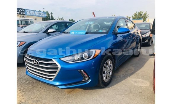 Buy Import Hyundai Elantra Blue Car in Import - Dubai in Baa