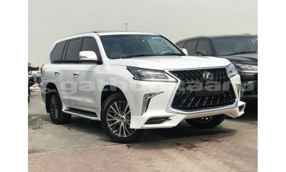 Buy Import Lexus LX White Car in Import - Dubai in Baa
