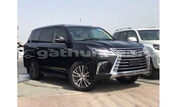 Buy Import Lexus LX Black Car in Import - Dubai in Baa