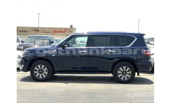 Buy Import Nissan Patrol Blue Car in Import - Dubai in Baa Buy Import Nissan Patrol Blue Car in Import - Dubai in Baa