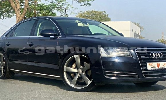 Buy Import Audi A8 Blue Car in Import - Dubai in Baa