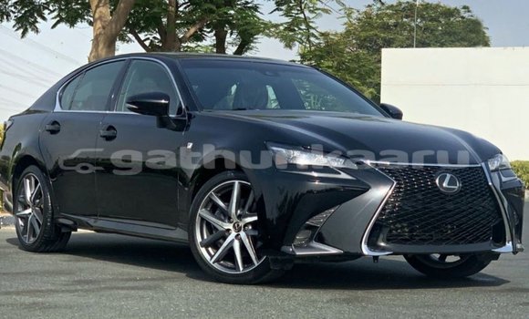 Buy Import Lexus GS Black Car in Import - Dubai in Baa