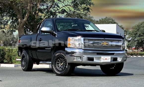 Buy Import Chevrolet Silverado Black Car in Import - Dubai in Baa