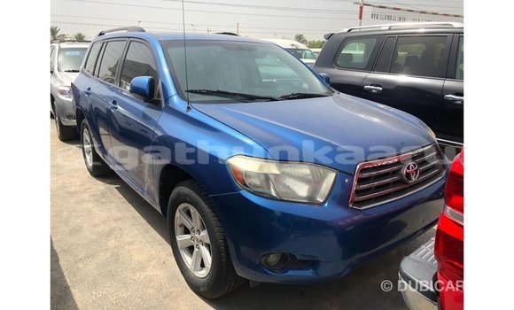 Buy Import Toyota Highlander Blue Car in Import - Dubai in Baa Buy Import Toyota Highlander Blue Car in Import - Dubai in Baa