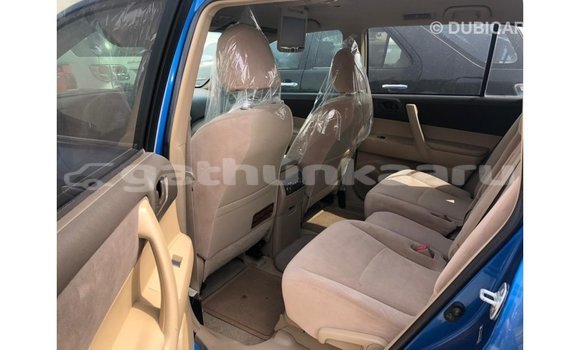 Buy Import Toyota Highlander Blue Car in Import - Dubai in Baa Buy Import Toyota Highlander Blue Car in Import - Dubai in Baa