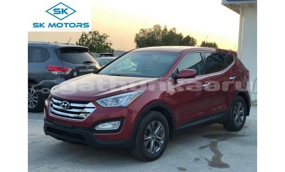 Buy Import Hyundai Santa Fe Red Car in Import - Dubai in Baa