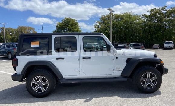 Buy Used Jeep Wrangler White Car in Buruni in Thaa