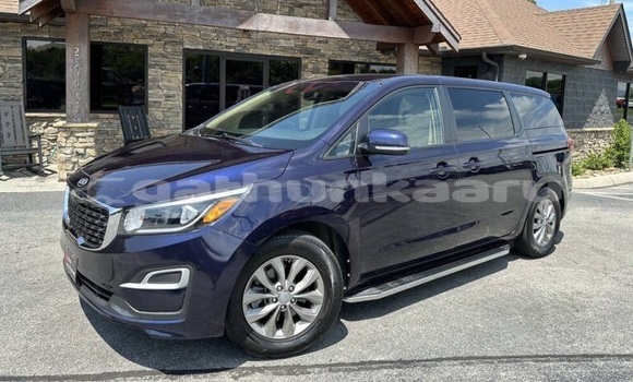 Buy Used Kia Sedona Blue Car in Omadhoo in Thaa