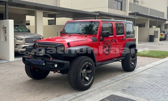 Buy Used Jeep Wrangler Red Car in Dhabidhoo in Laam