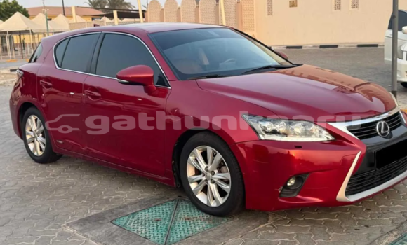 Buy Used Lexus CT Red Car in Fainu in Raa Buy Used Lexus CT Red Car in Fainu in Raa