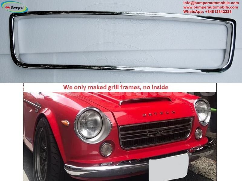 Big with watermark datsun roadster front grill 4
