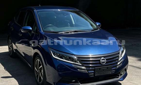 Buy Used Nissan Note Blue Car in Bilehffahi in Shaviyani Buy Used Nissan Note Blue Car in Bilehffahi in Shaviyani