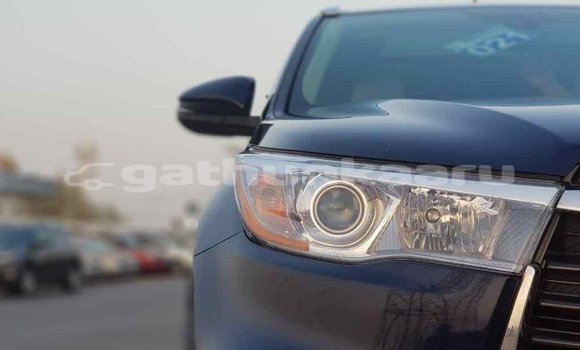 Buy Import Toyota Highlander Blue Car in Import - Dubai in Baa Buy Import Toyota Highlander Blue Car in Import - Dubai in Baa