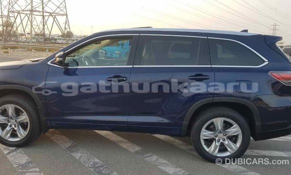 Buy Import Toyota Highlander Blue Car in Import - Dubai in Baa Buy Import Toyota Highlander Blue Car in Import - Dubai in Baa