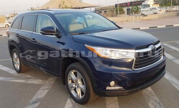 Buy Import Toyota Highlander Blue Car in Import - Dubai in Baa Buy Import Toyota Highlander Blue Car in Import - Dubai in Baa