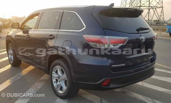 Buy Import Toyota Highlander Blue Car in Import - Dubai in Baa Buy Import Toyota Highlander Blue Car in Import - Dubai in Baa