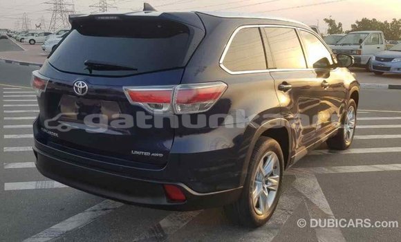 Buy Import Toyota Highlander Blue Car in Import - Dubai in Baa Buy Import Toyota Highlander Blue Car in Import - Dubai in Baa
